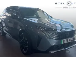 Blue New 2025 Peugeot e-5008 GT SUV | £43,990 (Super price)