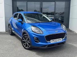 Blue Used 2022 Ford Puma Titanium Hatchback | £11,695 (Good price)