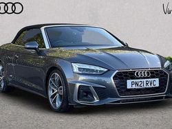 Grey Used 2021 Audi A5 Cabriolet S-Line Cabriolet | £25,873 (Good price)