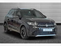 Black New 2025 VW T-Cross R-line SUV | £28,350 (Expensive)