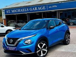 Blue Used 2022 Nissan Juke Tekna SUV | £13,995 (Fair price)