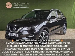 Black Used 2021 Nissan Qashqai N-Connecta SUV | £10,390 (Super price)