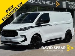 Frozen white (solid colour) Used 2024 Ford Transit Custom Limited | £29,990 (Fair price)