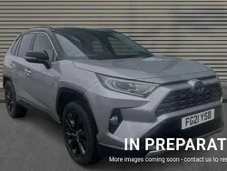 Silver Used 2021 Toyota RAV4 Hybrid SUV | £25,431 (Fair price)