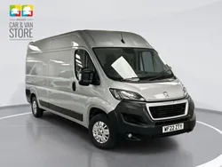 Silver Used 2022 Peugeot Boxer Van | £14,795 (Good price)