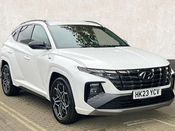 White Used 2023 Hyundai Tucson N Line SUV | £26,190 (Fair price)
