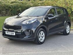 Black Used 2017 Kia Sportage 2 SUV | £7,700 (Good price)