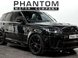 Black Used 2018 Land Rover Range Rover Sport SVR SUV | £40,990 (Fair price)