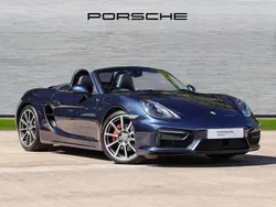 Dark blue metallic Used 2015 Porsche Boxster GTS Cabriolet | £49,500