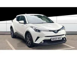 White Used 2018 Toyota C-HR SUV | £15,890 (A bit pricey)