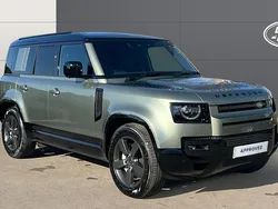 Green Used 2024 Land Rover Defender HSE Dynamic SUV | £78,679 (Expensive)