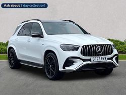 White Used 2023 Mercedes GLE53 AMG Premium Plus Estate | £73,149
