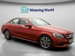 Red Used 2017 Mercedes C220 Premium Sedan | £14,500 (Fair price)