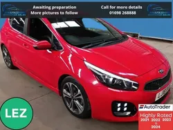 Red Used 2018 Kia Ceed GT-Line Hatchback | £10,895 (Good price)