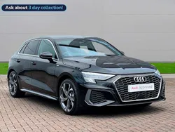 Black Used 2024 Audi A3 S-Line Hatchback | £27,300 (Fair price)