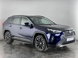 Blue Used 2022 Toyota RAV4 Hybrid SUV | £32,700 (Fair price)