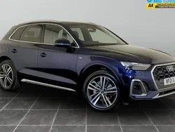 Blue Used 2021 Audi Q5 Competition SUV | £24,495 (Good price)
