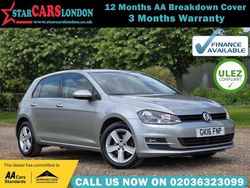 Silver Used 2016 VW Golf VII Edition Hatchback | £8,800 (Fair price)
