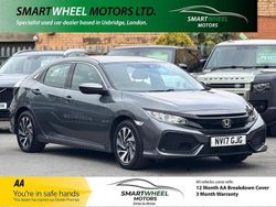 Grey Used 2017 Honda Civic SE Hatchback | £8,740 (Super price)
