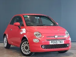 Pink Used 2019 Fiat 500 Lounge Hatchback | £8,498 (A bit pricey)