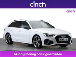White Used 2020 Audi A4 Black Edition Estate | £21,649 (Fair price)