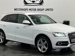 White Used 2014 Audi Q5 S-line plus SUV | £9,700 (Fair price)