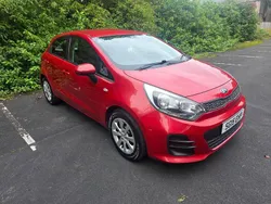 Red Used 2015 Kia Rio 2 Hatchback | £3,495 (Fair price)
