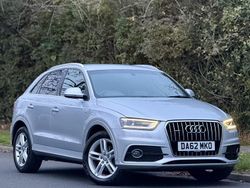 Silver Used 2013 Audi Q3 S-Line SUV | £7,949 (Fair price)