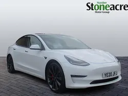 Used 2020 Tesla Model 3 Performance Sedan | £18,995 (A bit pricey)