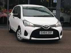 White Used 2014 Toyota Yaris Active Hatchback | £6,498 (Fair price)