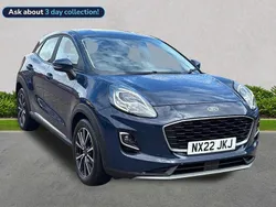 Blue Used 2022 Ford Puma Gen-E Titanium Hatchback | £13,399