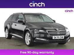Black Used 2021 Skoda Superb SE L Estate | £19,249 (Fair price)
