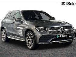 Grey Used 2021 Mercedes GLC300 AMG Line Premium SUV | £33,300 (Fair price)