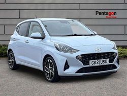 Grey Used 2021 Hyundai i10 Premium Hatchback | £10,295 (Fair price)