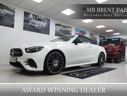 White Used 2021 Mercedes E300 AMG line Cabriolet | £36,000 (Good price)