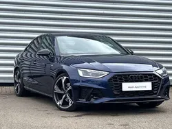 Blue Used 2024 Audi A4 Black Edition Sedan | £26,791 (Fair price)