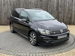 Black Used 2017 VW Touran R-line MPV | £16,599 (Fair price)