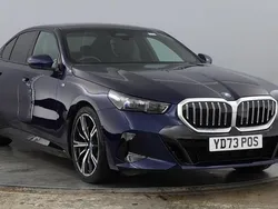 Blue Used 2024 BMW 530e M Sport | £47,500
