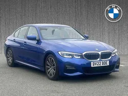 Blue Used 2022 BMW 320 M Sport Sedan | £21,699 (Good price)