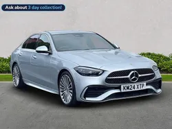 Silver Used 2024 Mercedes C300 AMG Line Premium Sedan | £34,199 (A bit pricey)