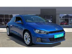 Blue Used 2017 VW Scirocco GT Coupe | £12,485 (Fair price)
