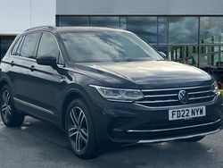 Grey Used 2022 VW Tiguan Elegance SUV | £21,823 (Fair price)
