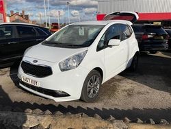White Used 2017 Kia Venga 3 Hatchback | £9,499 (Fair price)