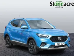 Blue Used 2024 MG ZS Exclusive Sedan | £16,995 (Fair price)