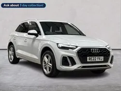 White Used 2022 Audi Q5 S-Line SUV | £32,114 (Fair price)
