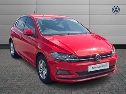 Red Used 2019 VW Polo SE Hatchback | £11,350 (Fair price)