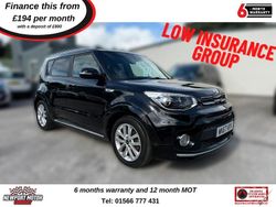 Black Used 2017 Kia Soul SUV | £8,995 (Expensive)