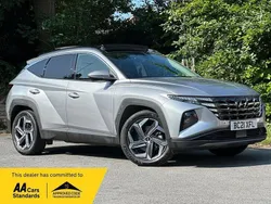 Silver Used 2021 Hyundai Tucson Ultimate SUV | £20,990 (Good price)