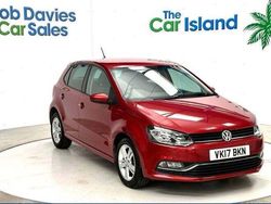 Red Used 2017 VW Polo Match Hatchback | £10,700 (Fair price)