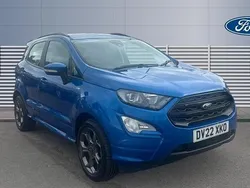 Blue Used 2022 Ford Ecosport ST-Line SUV | £13,314 (Fair price)